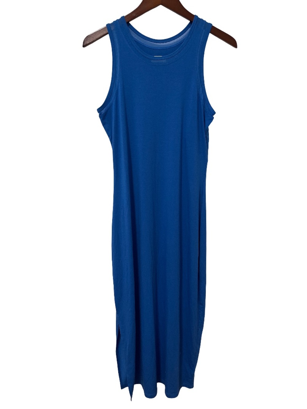 Columbia Women’s Small Blue Sleeveless Maxi Dress NWT Light Stain
